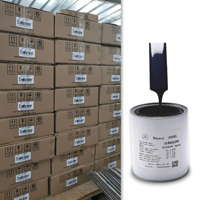 Vernice per auto acrilica Premium 1K Blue Pearl per Mercedes-Benz DB366 Formula a base d'acqua ecologica​