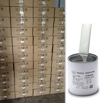 Resistenza agli graffi Honda NH552M 1K Vernice acrilica per auto grigio chiaro argento