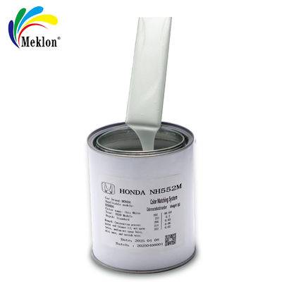 Resistenza agli graffi Honda NH552M 1K Vernice acrilica per auto grigio chiaro argento