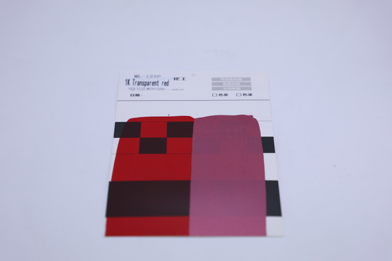 Vernice per auto rossa trasparente ultra resistente e antigraffio, protezione UV ed economicamente vantaggiosa per la riverniciatura e la personalizzazione automobilistica