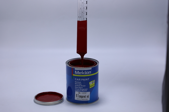 Vernice per auto rossa trasparente ultra resistente e antigraffio, protezione UV ed economicamente vantaggiosa per la riverniciatura e la personalizzazione automobilistica