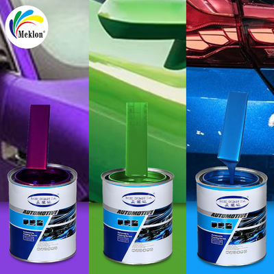 Alto lucido e vivace giallo verde corrispondente alla vernice originale dell' auto