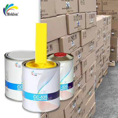 Vernice per auto di tendenza gialla e soleggiata ad alto lucido