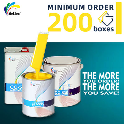 Giallo limone, ecologico e durevole, abbinato alla vernice originale dell'auto