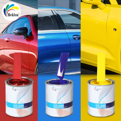Produttore Vendite dirette Moda Blu Alta lucentezza Vernice per auto durevole Alta prestazione Costante Vernice per auto