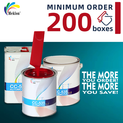 Vernice acrilica rossa classica pura ad alte prestazioni e ad asciugatura rapida, con eccellente resistenza all'usura e ai graffi, resistenza industriale e durata