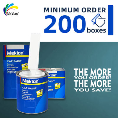 La vernice per auto ripristinata ad alta purezza è facile da spruzzare e non è soggetta all'ingiallimento. Vernice per auto bianco puro