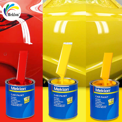 Produttore Vendite Dirette Copertura ad alto lucente con Vernice Auto da riparazione gialla super vivace