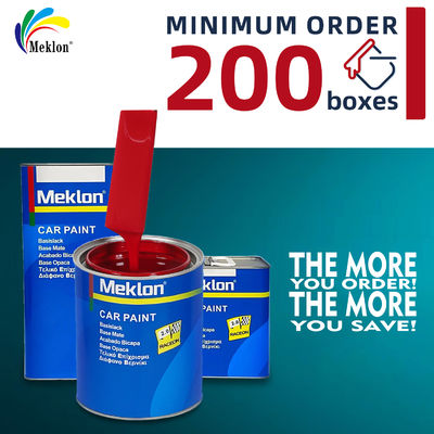 Abbinamento con vernice per riparazione auto rossa positiva anti-UV della fabbrica originale