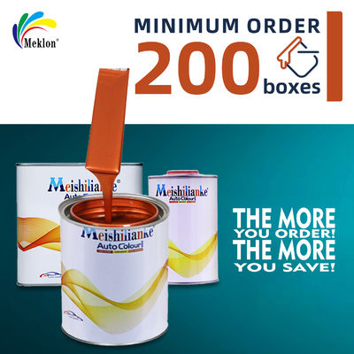 Vernice di riparazione auto arancione rossa resistente alle intemperie e ai raggi UV