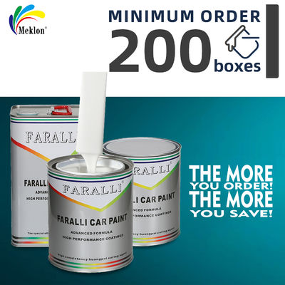 1K Ferrari Hot Selling Efficiente e veloce asciugatura Puro bianco Vernice Spray Auto