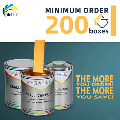 Vernice auto dorata ecologica con corrispondenza di colore originale di fabbrica e resistenza agli graffi