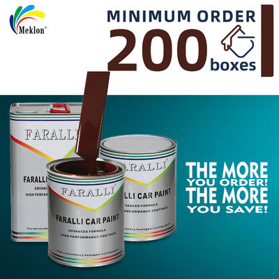 Vernice a spruzzo per auto di colore rosso ad alto lucentezza