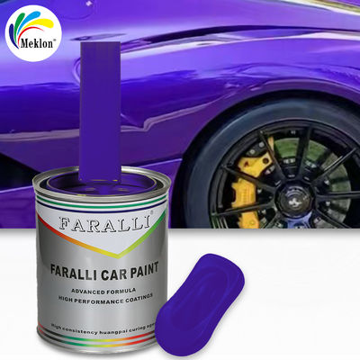 Vernice spray per auto blu viola metallizzato con alte prestazioni e basse emissioni di VOC