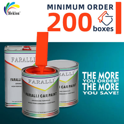 Vernice arancione brillante per riparazioni auto, molto venduta ed economica, per la verniciatura di auto