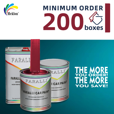 Vernice di riparazione auto rosso d'uva opaca lucida, di asciugatura rapida e resistente alla corrosione