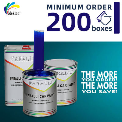 Asciugatura rapida ed efficiente Vernice metallica blu profondo che corrisponde al colore originale di fabbrica per la verniciatura a spray auto