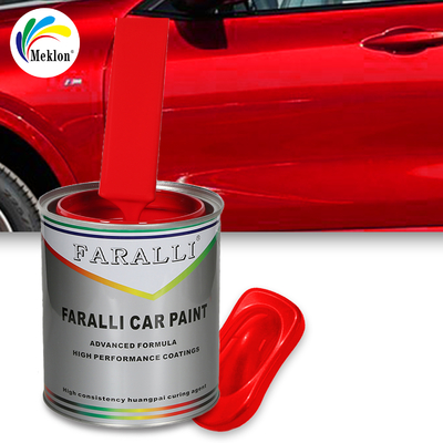 Prodotto in fabbrica Vernice a spray per auto rosso brillante e resistente all'usura