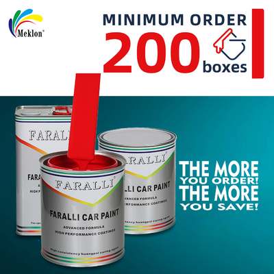 Prodotto in fabbrica Vernice a spray per auto rosso brillante e resistente all'usura