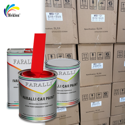 Prodotto in fabbrica Vernice a spray per auto rosso brillante e resistente all'usura