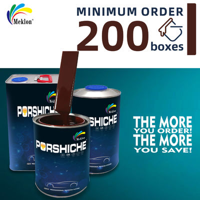 Vernice per riparazione auto nero rosso lucido resistente ai raggi UV, agli agenti atmosferici e all'usura 1K2K