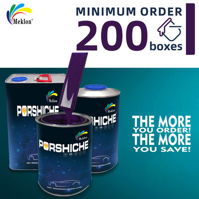 Vernice a spruzzo per autoveicoli acrilica nera viola con proprietà anticorrosive di elevate prestazioni e di lunga durata