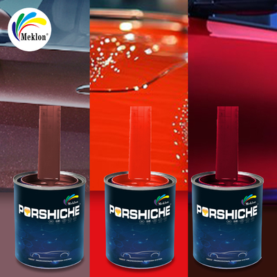 Vernice automobilistica rossa Meklon ad asciugatura rapida - Lucido elevato resistente ai raggi UV
