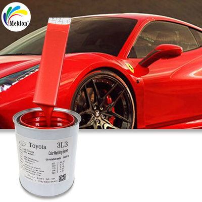 3L3 Vernice per auto perle rosso profondo - Alta lucentezza e resistenza agli graffi