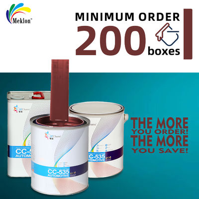 1K2K Popular Deep Red Efficiente e Durable High Gloss Vernice per Auto