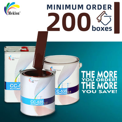 Vernice marrone per auto a basso contenuto di VOC, ecologica, con elevata lucentezza e resistenza ai raggi UV