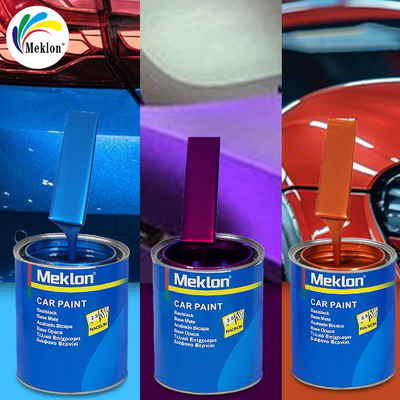 Vernice per carrozzeria auto 1K Basecoat Colori perla blu Cristallo Rivestimento Automotive Spray Vernice per auto base