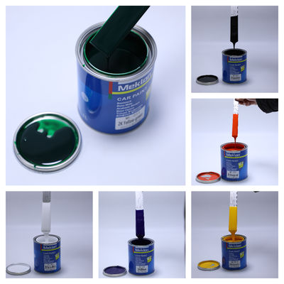 Alto lucido e vivace giallo verde corrispondente alla vernice originale dell' auto