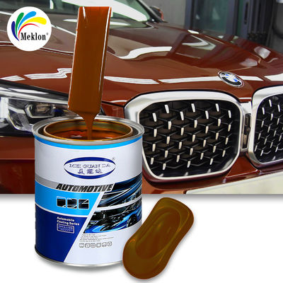 Prova la differenza con Meklon Ready Mixed Car Paint per Audi LS8S Brown