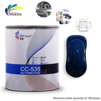 Risistenza ai raggi UV Spray Car Refinishing Paint 1K Blue Car Coating For Repair