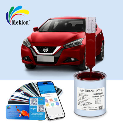 Vernice auto rosa rossa pronta a miscela resistente all'usura resistente ai raggi UV