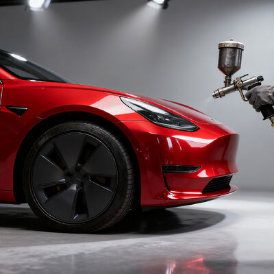 Meklon rosso brillante perla alto cromo resistente agli graffi Rifinire vernice per auto per riparazione auto