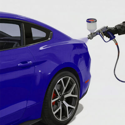 In magazzino Fornitura continua Vernice acrilica 2K Alta conservazione del colore solido Vernice automobilistica