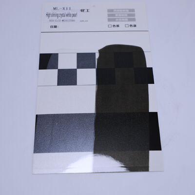 Vernice Spray Acrilica Mk-X-11 per Ritocco Auto 1k Base Opaca Finitura Perlata Bianco Cristallo Lucido al 100% per Riparazione Auto