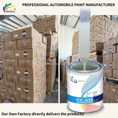 Vernice per auto in resina acrilica verde perla antigraffio a basso VOC per riparazioni automobilistiche