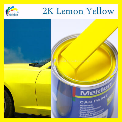 2K Limone Giallo Vernice Acrilica Automotive Auto Rifinitura Rivestimento & Vernice Industriale Impianti di riparazione e ristrutturazione