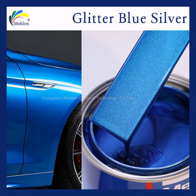 Vernice acrilica 1K per riparazione auto glitter blu argento - Fornitura professionale in grandi quantità