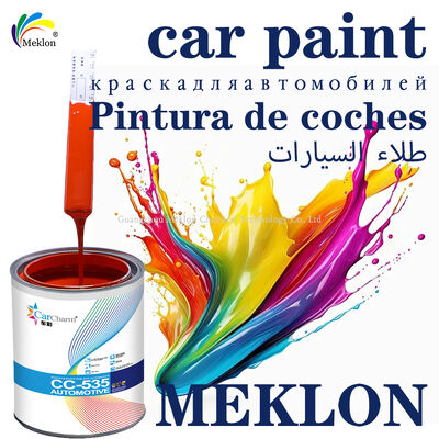 Vernice per riparazione auto 223 Arancione Rosso 1L Acrilico PPG Livello all'Ingrosso 7-14 giorni
