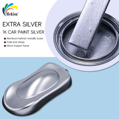Fabbrica di riparazione di auto Vernice 410 Extra Silver 1L Acrilico Metallico Miscelazione di precisione 7-14 giorni