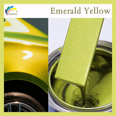 Fabbrica di riparazione auto Vernice X16 giallo smeraldo 1L miscelazione di acrilico di precisione 7-14 giorni