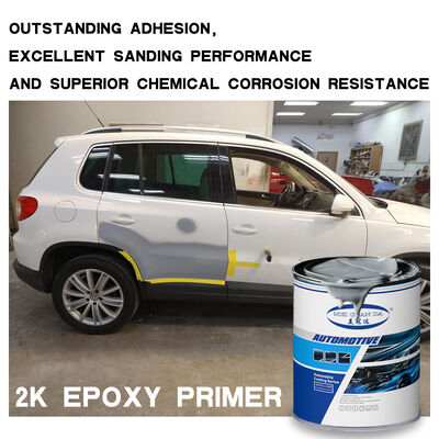 Alta adesione 2K Auto Epoxy Primer Multi-Substrato Compatibile OEM Supportato