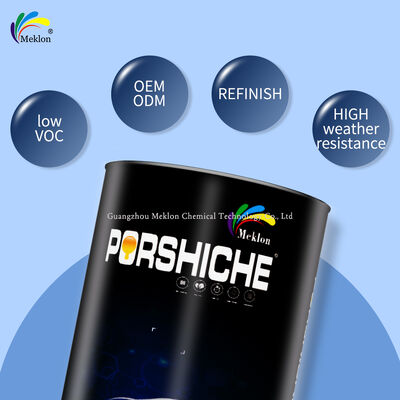 Verniciatura di auto nera pura, tintura di colore PPG, alternativa di qualità per i distributori