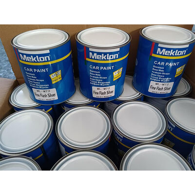ML-137P 1K Vernice acrilica nera pura per auto Vernice per rifinitura automobilistica in tinta unita lucida per la riparazione della carrozzeria dell'auto