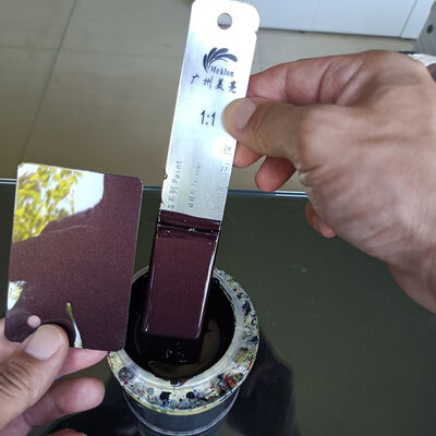 ML-137P 1K Vernice acrilica nera pura per auto Vernice per rifinitura automobilistica in tinta unita lucida per la riparazione della carrozzeria dell'auto