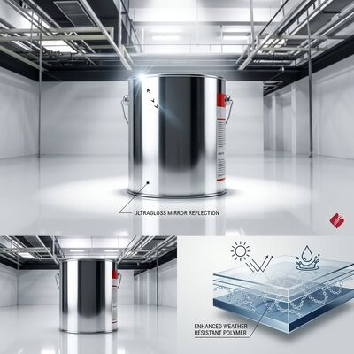 Vernice acrilica per auto ad alta lucentezza e resistente agli agenti atmosferici, adatta alla vendita all'ingrosso