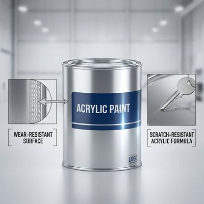 Fonte di vernice per auto acrilica Produttore resistente all'usura e agli graffi